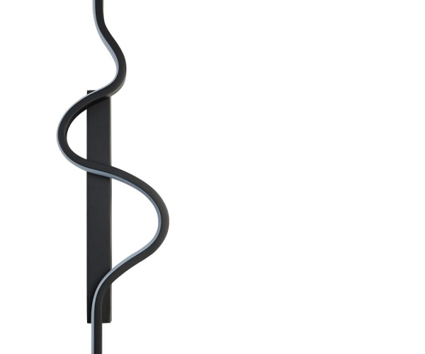 08418A-100R,19(3000K) Бра Скади черный Led 22W