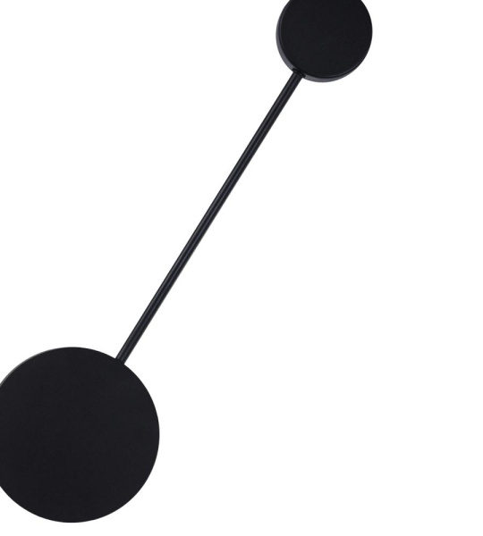 2208-1B,19 Настенный светильник Фирс черный Led 5W