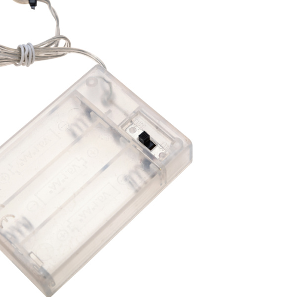 Металлическая 3D-фигура Елочка 45см, цвет свечения теплый белый, питание 3хАА (не в комплекте) NEON-NIGHT