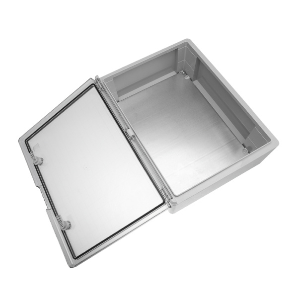 Корпус пластиковый ЩМПп с прозрачной дверцей и монтажной панелью 600х400х200мм, АБС, УХЛ1, IP65 REXANT