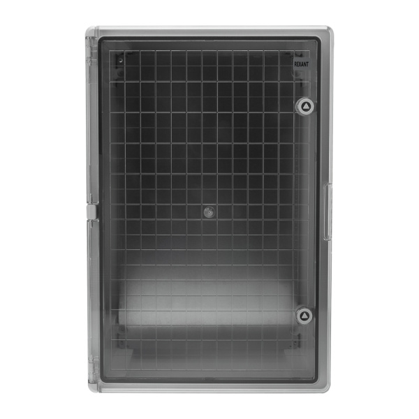 Корпус пластиковый ЩМПп с прозрачной дверцей и монтажной панелью 600х400х200мм, АБС, УХЛ1, IP65 REXANT