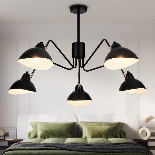 Люстра Rivoli Geraldine 4101-305 5 х Е14 40 Вт дизайн