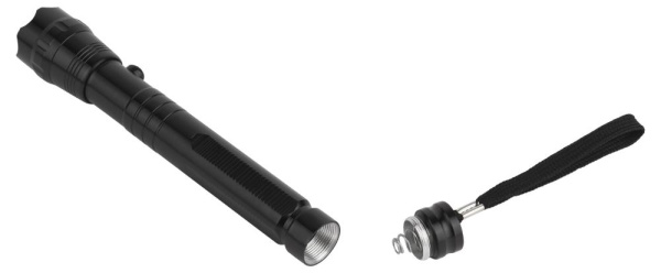 Светодиодный фонарь Трофи TM1W ручной на батарейках алюминиевый