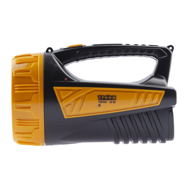 Светодиодный фонарь Трофи TSP3W прожекторный аккумуляторный со встроенной зарядкой