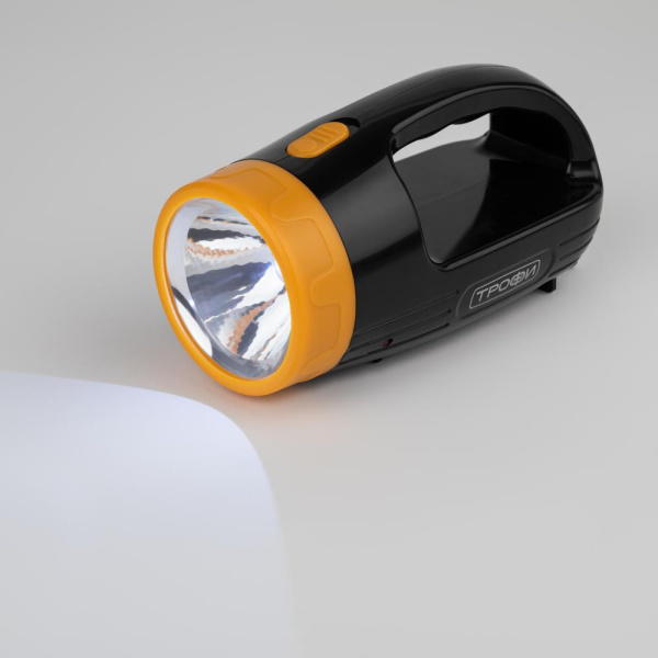 Светодиодный фонарь Трофи  PA-101 прожектор аккумуляторный 1 режим