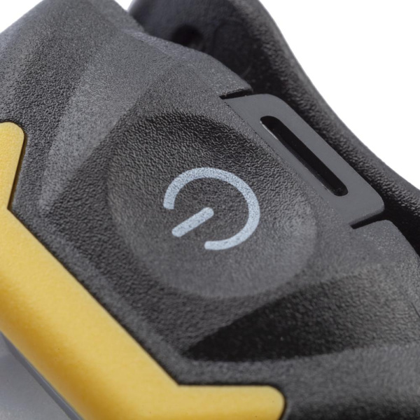 Фонарь налобный светодиодный ЭРА Рабочие Практик GB-701 на батарейках с адаптивным уголом наклона 3 режима желто-черный