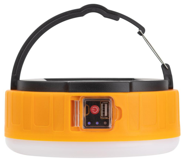 Фонарь кемпинговый светодиодный ЭРА KA-701  Персей  аккумуляторный, на солнечной батарее + пульт