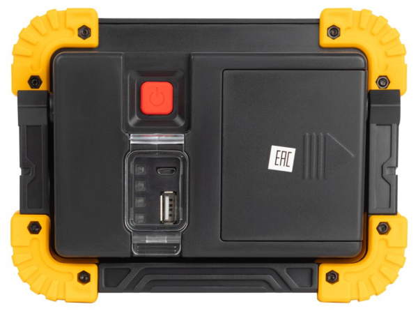 Светодиодный фонарь ЭРА Рабочие Практик PA-803 прожектор аккумуляторный на батарейках 10 Вт COB + 3 Вт LED, 4 режима