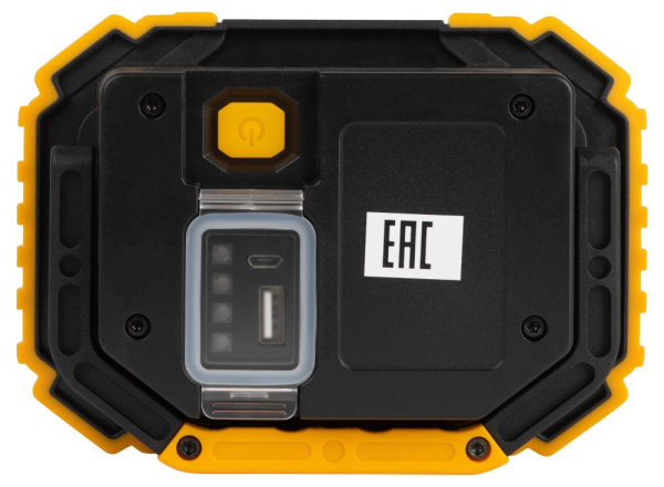 Светодиодный фонарь ЭРА Рабочие Практик PA-802 прожектор аккумуляторный 15Вт, COB, 6 режимов