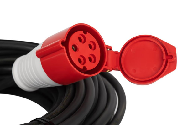 IND380-U-1e-5x4-20m-IP44  Удлинитель силовой ЭРА IND380-U-1e-5x4-20m-IP44 на 380В в бухте 1 розетка CEE 5P 20м КГ 5х4 32A IP44