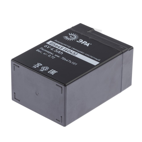 ЭРА Аккумулятор GS645 (Cвинцово-кислотный 6V 4,5) (20/660)
