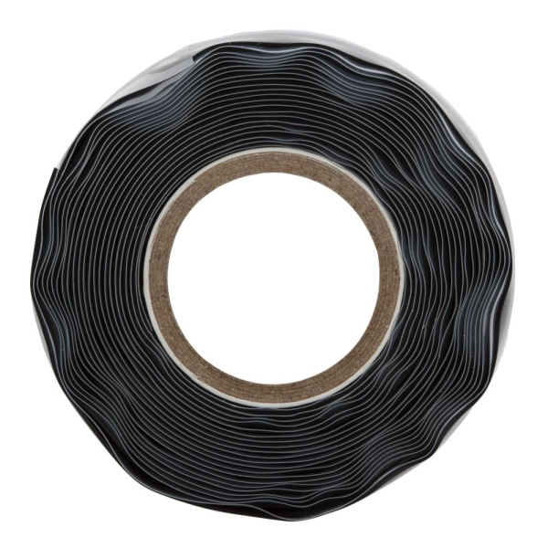 Изолента ЭРА PRO PROSS25 силиконовая самослипающаяся 25 мм х 3 м черная