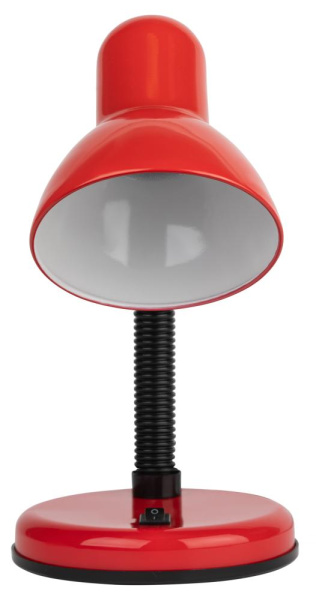 Настольный светильник ЭРА N-120-E27-40W-R красный
