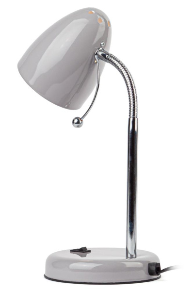 Настольный светильник ЭРА N-116-Е27-40W-GY серый