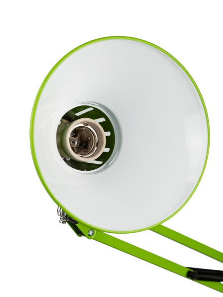 Настольный светильник ЭРА N-121-E27-40W-GR Е27 на струбцине зеленый