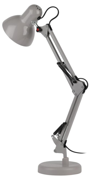 Настольный светильник ЭРА N-214-E27-40W-GY серый