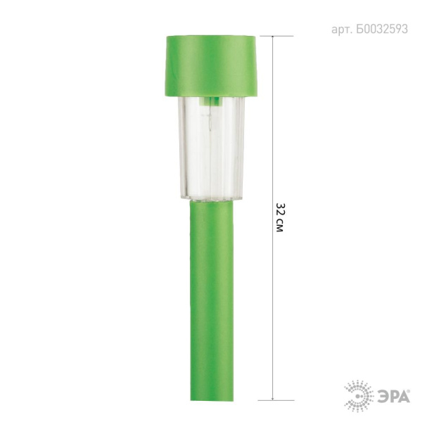 SL-PL30-CLR ЭРА Садовый светильник на солнечной батарее, пластик, цветной, 32 см (24/1320)