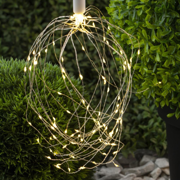 ERAUF024-02 ЭРА Садовый подвесной светильник Фейерверк на солнечной батарее (24/288)