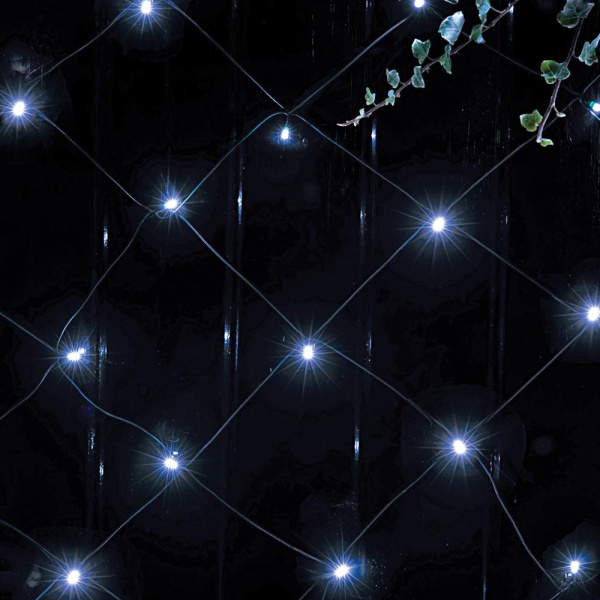 ERASS024-15 ЭРА Сеть 150 LED на солнечной батарее холодный свет 2м*1,35м (24/432)