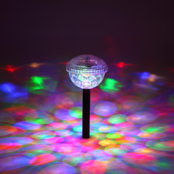 ERASF012-32 ЭРА Садовый светильник Дискошар на солнечной батарее (12/216)