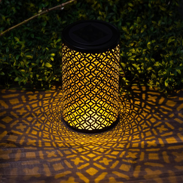 Светильник уличный ЭРА ERASF22-44 на солнечных батареях садовый Орнамент 19 см