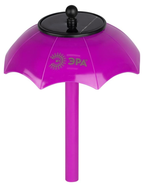 Светильник уличный ЭРА ERASF22-53 на солнечной батарее садовый Зонтик Диско 1 LED 32 см