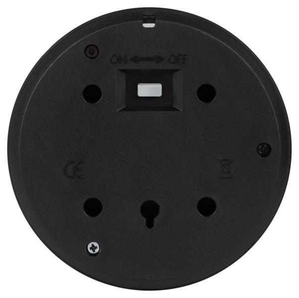 Светильник уличный ЭРА ERAST024-01 на солнечной батарее подсветка Таблетка, сталь, пластик d 11 см