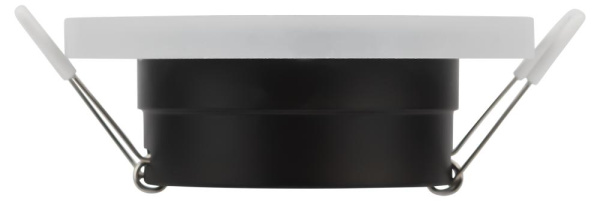 Встраиваемый светильник декоративный ЭРА DK90 WH/BK MR16/GU5.3 белый/черный