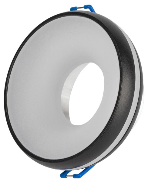 Встраиваемый светильник декоративный ЭРА DK100 BK MR16 GU5.3 черный