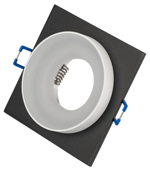 Встраиваемый светильник декоративный ЭРА DK96 BK MR16 GU5.3 черный