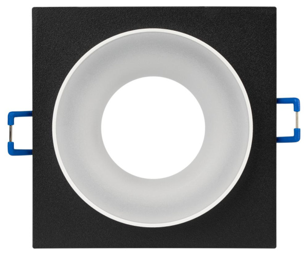 Встраиваемый светильник декоративный ЭРА DK96 BK MR16 GU5.3 черный