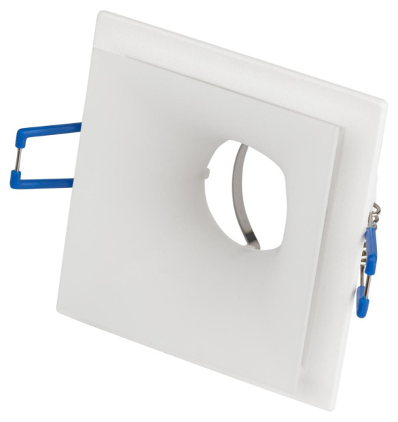 Встраиваемый светильник декоративный ЭРА KL102 WH MR16 GU5.3 белый