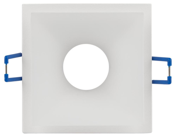 Встраиваемый светильник декоративный ЭРА KL102 WH MR16 GU5.3 белый