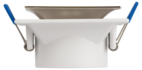 Встраиваемый светильник декоративный ЭРА KL102 WH/GD MR16 GU5.3 белый золото