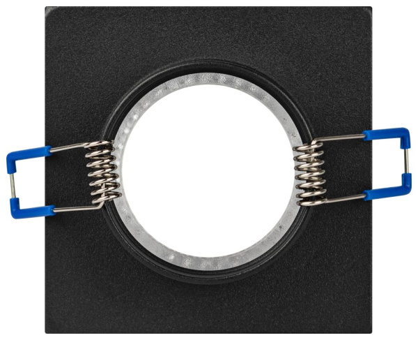 Встраиваемый светильник декоративный ЭРА DK110 BK/CL MR16 GU5.3 черный прозрачный