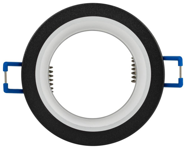 Встраиваемый светильник декоративный ЭРА DK106 BK MR16 GU5.3 черный