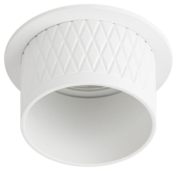 Встраиваемый светильник декоративный ЭРА DK112 WH MR16 GU5.3 белый