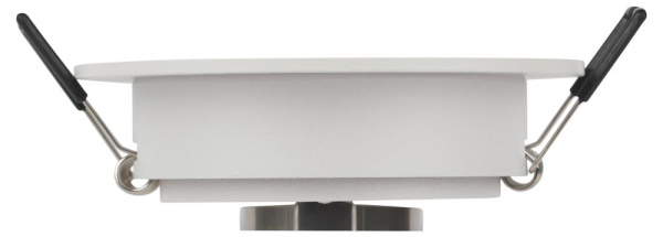 Встраиваемый светильник алюминиевый ЭРА KL84 WH MR16/GU5.3 белый