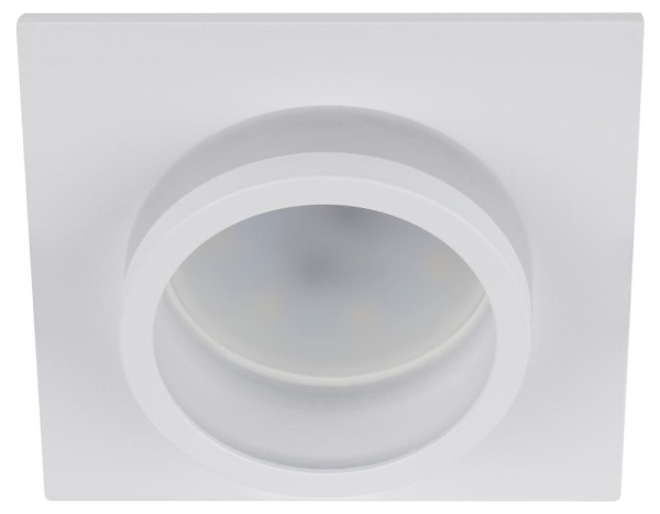 Встраиваемый светильник алюминиевый ЭРА KL88 WH MR16/GU5.3 белый