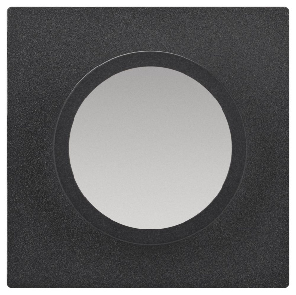 Встраиваемый светильник алюминиевый ЭРА KL88 BK MR16/GU5.3 черный