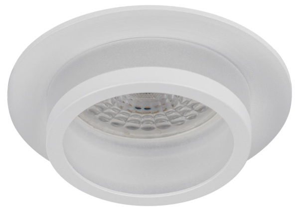 Встраиваемый светильник алюминиевый ЭРА KL89 WH MR16/GU5.3 белый