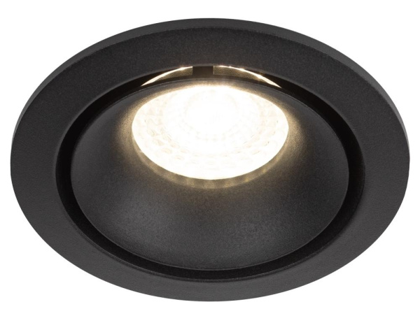 Встраиваемый светильник алюминиевый ЭРА KL100 BK MR16 GU5.3 черный