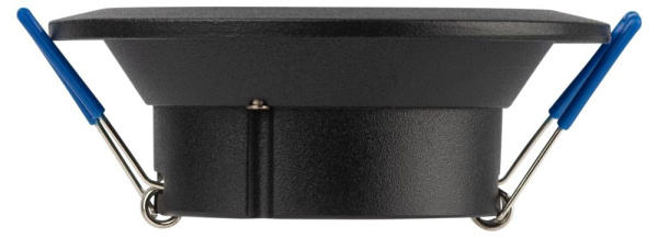 Встраиваемый светильник алюминиевый ЭРА KL100 BK MR16 GU5.3 черный