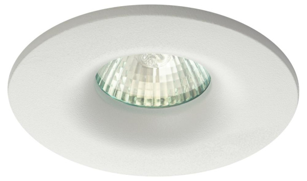 Встраиваемый светильник алюминиевый ЭРА KL105 WH MR16 GU5.3 белый