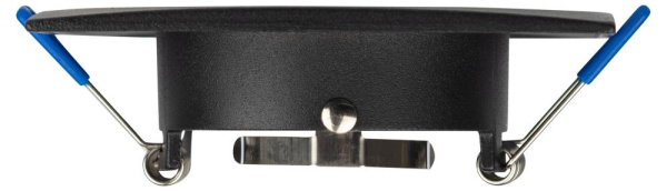 Встраиваемый светильник алюминиевый ЭРА KL104 BK MR16 GU5.3 черный