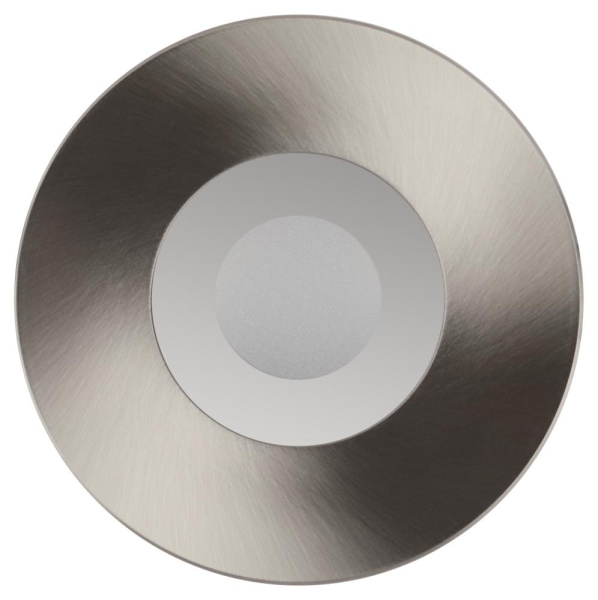 Встраиваемый светильник влагозащищенный ЭРА WR3 SN MR16/GU5.3, IP44, сатин/никель