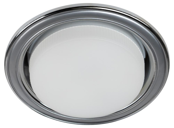 KL35 SL/CH Светильник ЭРА под лампу Gx53,220V, 13W,серебро/хром (80/1120)