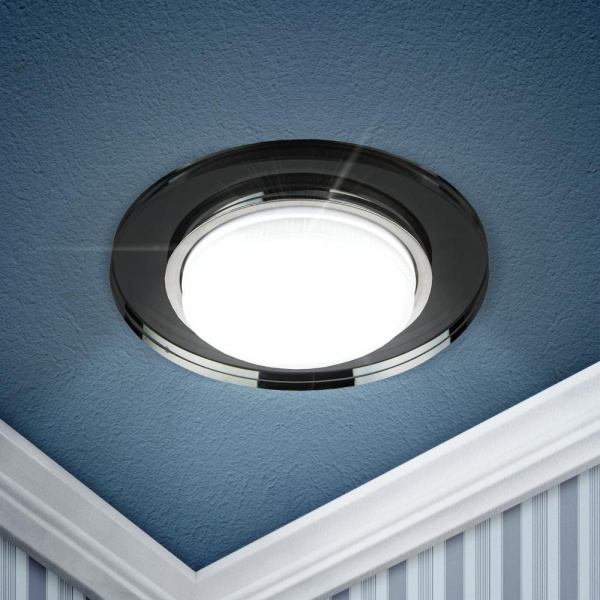 DK80 BK Светильник ЭРА под лампу Gx53, 220V,13W, черный (30/1200)