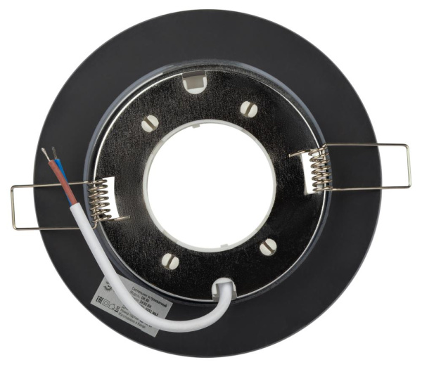 DK80 BK Светильник ЭРА под лампу Gx53, 220V,13W, черный (30/1200)