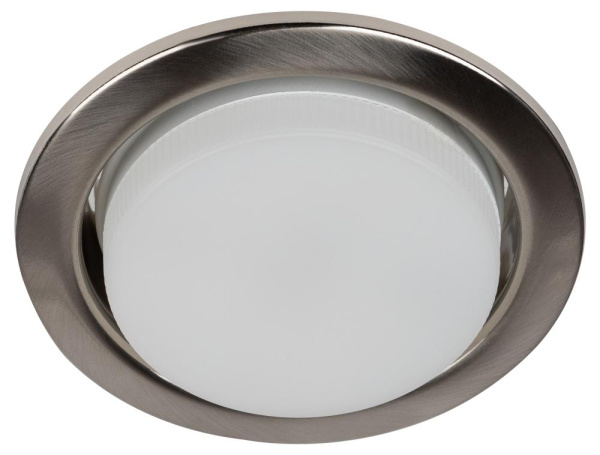 KL35 SN /1 (к) Светильник ЭРА под лампу Gx53,220V, 13W,сатин никель (80/1680)